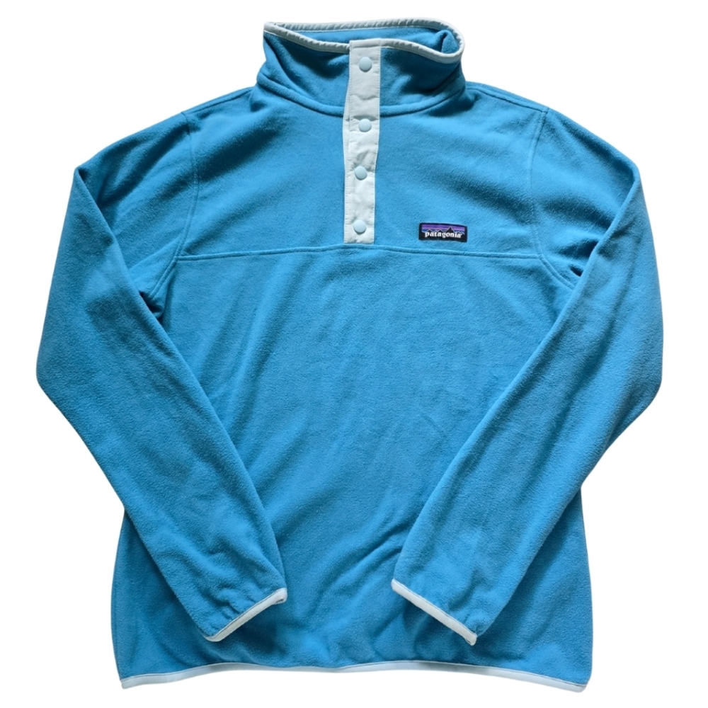 PATAGONIA Micro D® Snap-T® Pullover Mako Blue Women's Small